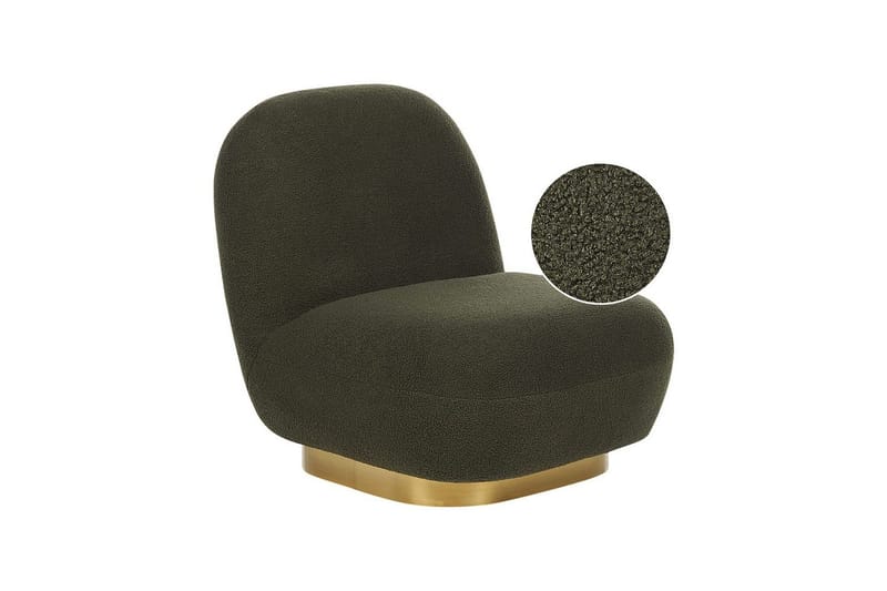 Lænestol Loviisa, Grønt, guld