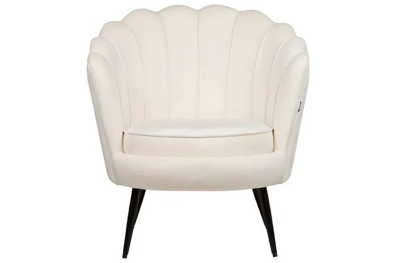 Lænestol Lovikka Hvid/Sort - Hvid/Sort - Møbler - Stole & lænestole - Lænestole