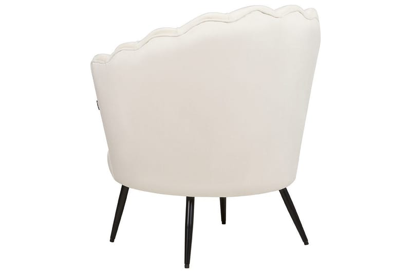 Lænestol Lovikka Hvid/Sort - Hvid/Sort - Møbler - Stole & lænestole - Lænestole