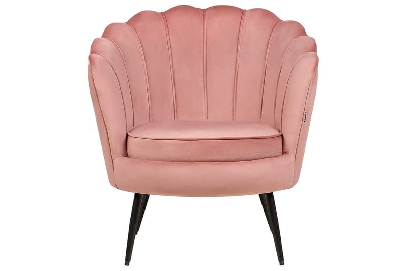 Lænestol Lovikka Rosa/Sort - Rosa/Sort - Møbler - Stole & lænestole - Lænestole - Lænestol uden armlæn