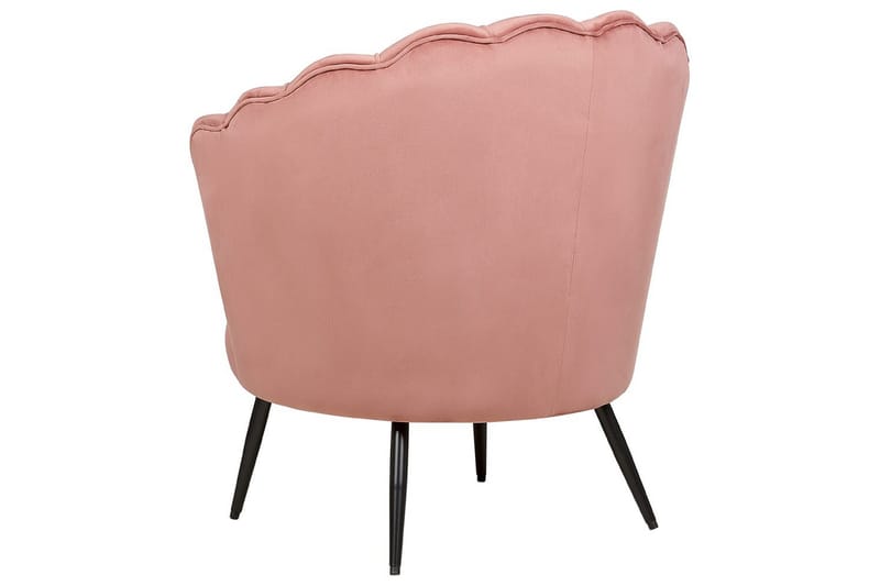 Lænestol Lovikka Rosa/Sort - Rosa/Sort - Møbler - Stole & lænestole - Lænestole - Lænestol uden armlæn