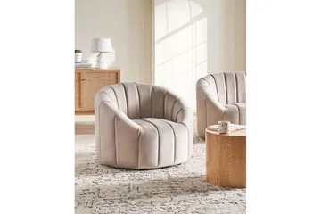 Lænestol Malung - Beige - Møbler - Stole & lænestole - Lænestole - Lænestol uden armlæn