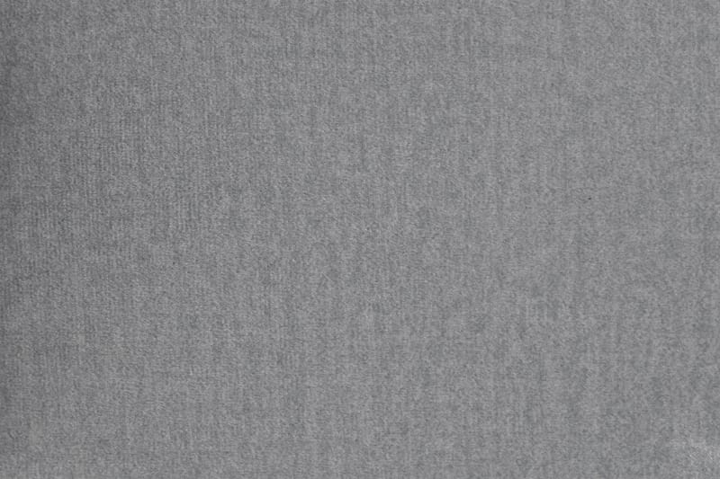 Trend Lænestol med Fodskammel - Lysegrå Velour - Møbler - Stole & lænestole - Lænestole - Lænestol med fodskammel