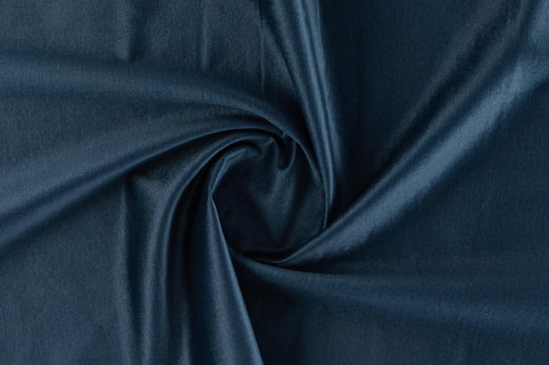 Trend Lænestol med Fodskammel - Midnatsblå Velour - Møbler - Stole & lænestole - Lænestole