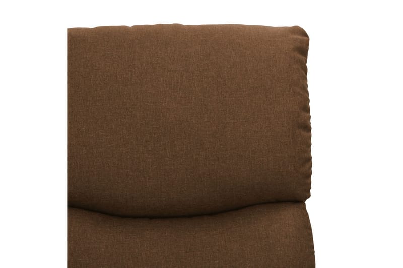 lænestol med løftefunktion stof brun - Brun - Møbler - Stole & lænestole - Lænestole - Recliner lænestol