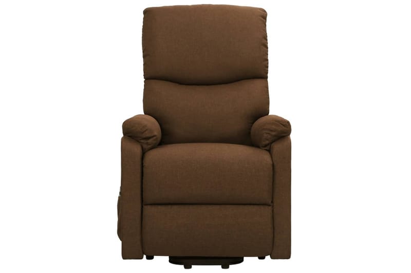 lænestol med løftefunktion stof brun - Brun - Møbler - Stole & lænestole - Lænestole - Recliner lænestol