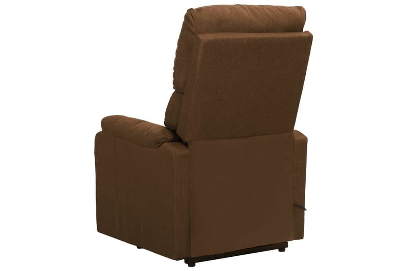 lænestol med løftefunktion stof brun - Brun - Møbler - Stole & lænestole - Lænestole - Recliner lænestol
