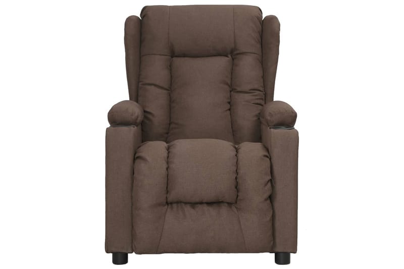 lænestol med løftefunktion stof gråbrun - Gråbrun - Møbler - Stole & lænestole - Lænestole - Recliner lænestol