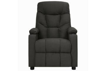 lænestol med løftefunktion stof sort - Sort - M�øbler - Stole & lænestole - Lænestole - Recliner lænestol
