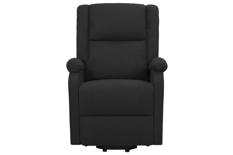 lænestol med løftefunktion stof sort - Sort - Møbler - Stole & lænestole - Lænestole - Recliner lænestol