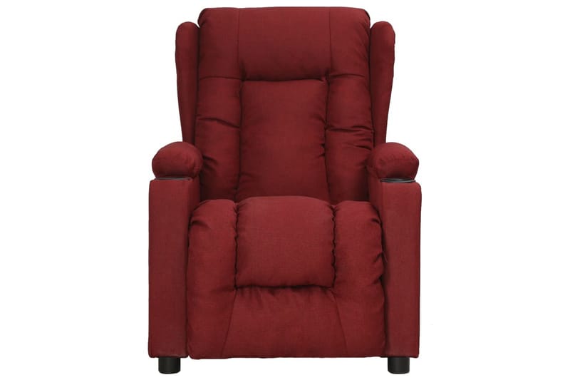 lænestol med løftefunktion stof vinrød - Rød - Møbler - Stole & lænestole - Lænestole - Recliner lænestol