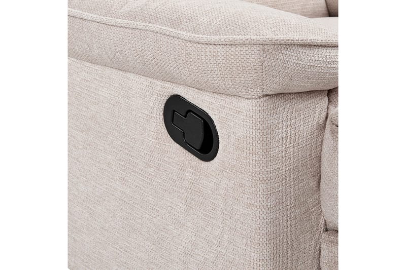 Lænestol med vippefunktion Everton - Beige - Møbler - Stole & lænestole - Lænestole - Liggestol