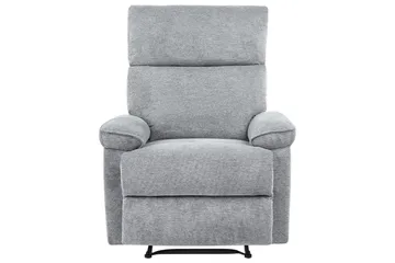 Lænestol med vippefunktion Everton - Grå - Møbler - Stole & lænestole - Lænestole - Recliner lænestol