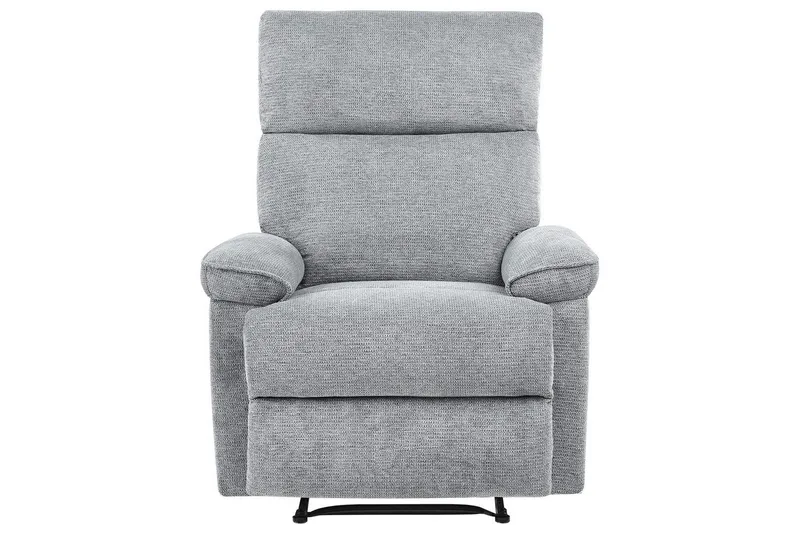 Lænestol med vippefunktion Everton - Grå - Møbler - Stole & lænestole - Lænestole - Recliner lænestol