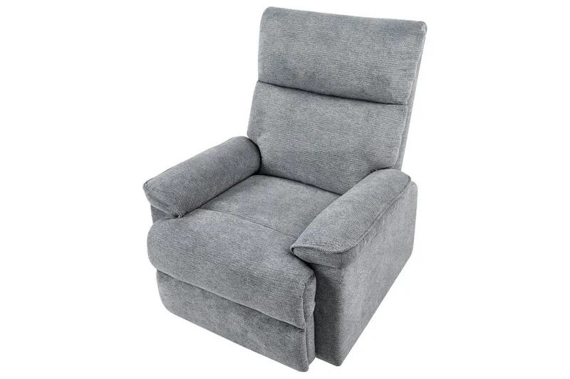 Lænestol med vippefunktion Everton - Grå - Møbler - Stole & lænestole - Lænestole - Recliner lænestol