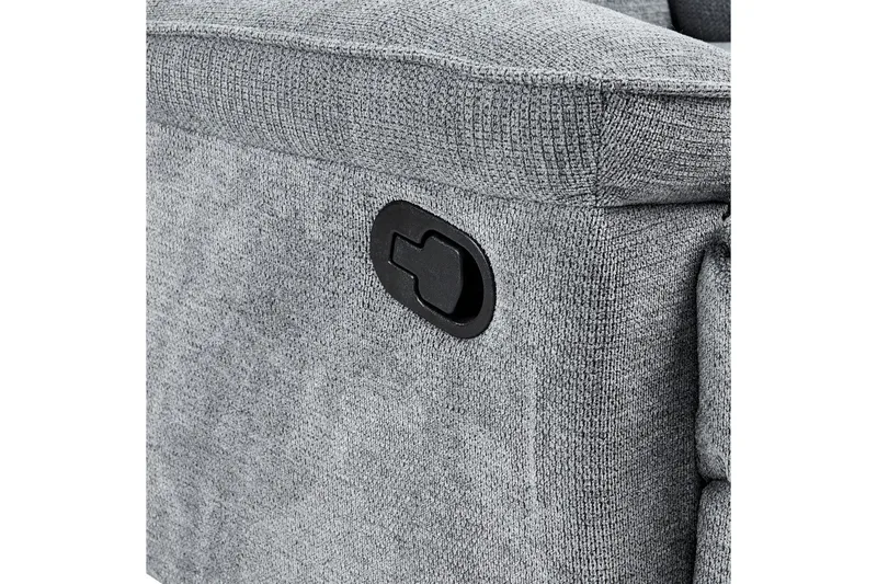 Lænestol med vippefunktion Everton - Grå - Møbler - Stole & lænestole - Lænestole - Recliner lænestol