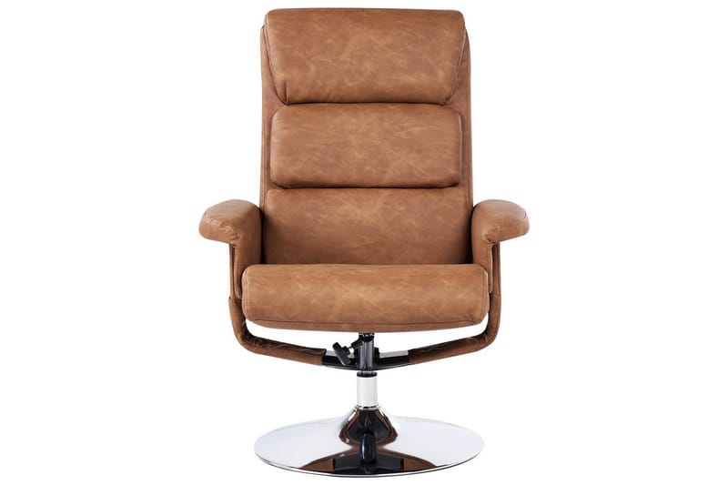 Lænestol med vippefunktion Legend - Brun, Sølv - Møbler - Stole & lænestole - Lænestole - Massagestol