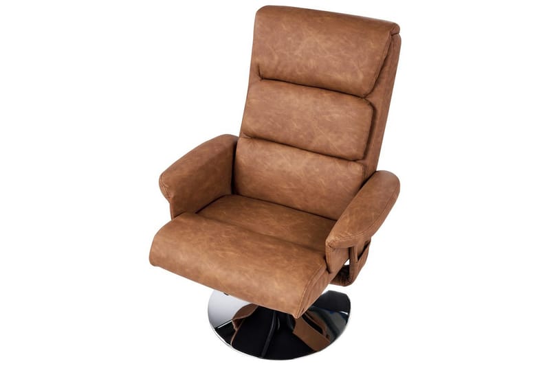 Lænestol med vippefunktion Legend - Brun, Sølv - Møbler - Stole & lænestole - Lænestole - Massagestol
