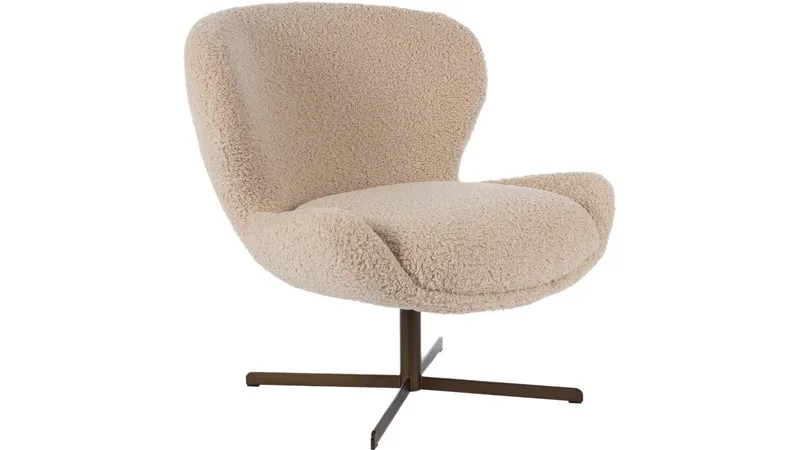 Lænestol NFG Molli med drejefunktion Beige, Beige