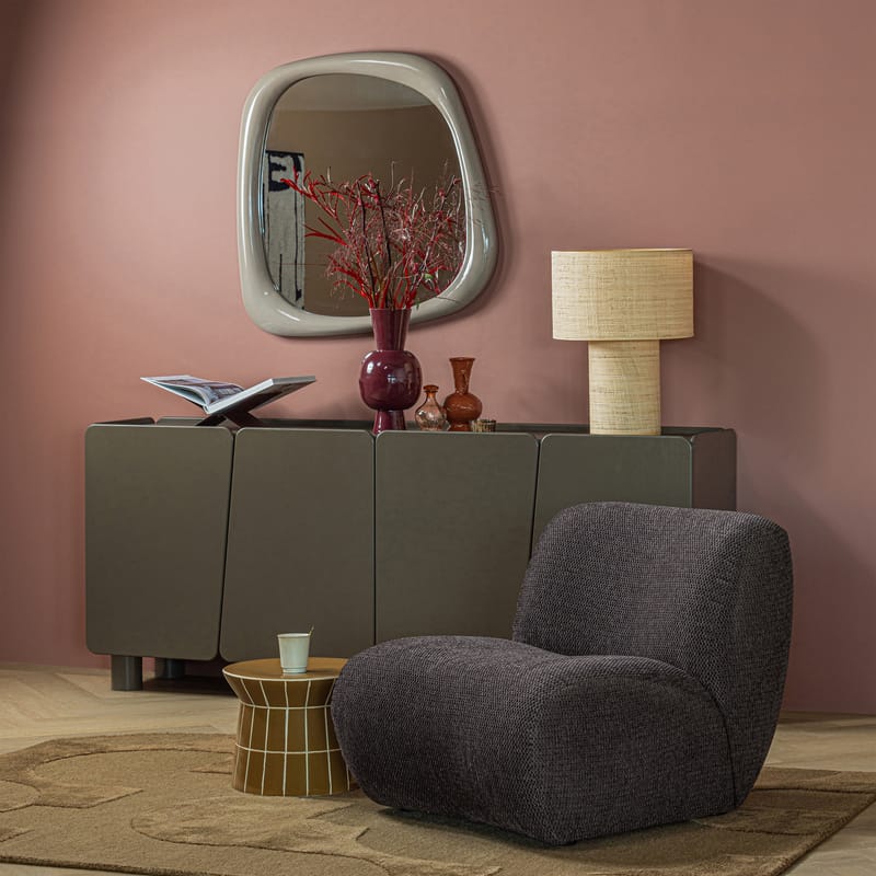 Lænestol Nomu - Antracit melange - Møbler - Stole & lænestole - Lænestole - Lænestol uden armlæn