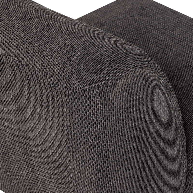 Lænestol Nomu - Antracit melange - Møbler - Stole & lænestole - Lænestole - Lænestol uden armlæn