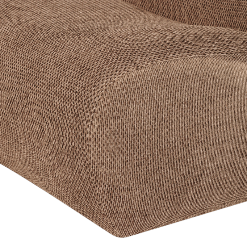 Lænestol Nomu - Lysebrun melange - Møbler - Stole & lænestole - Lænestole - Lænestol uden armlæn