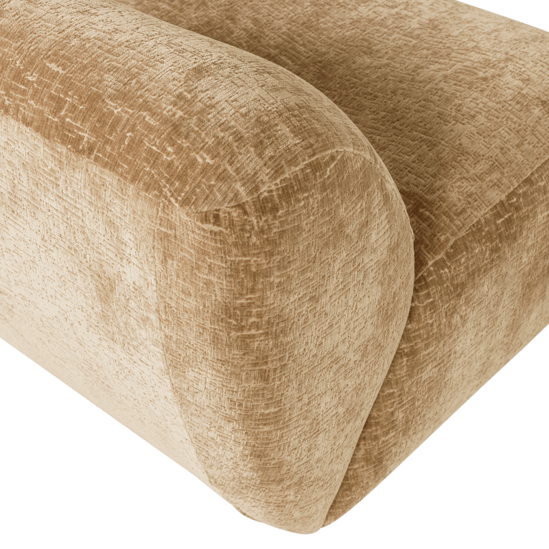 Lænestol Nomu - Lysegul - Møbler - Stole & lænestole - Lænestole - Lænestol uden armlæn