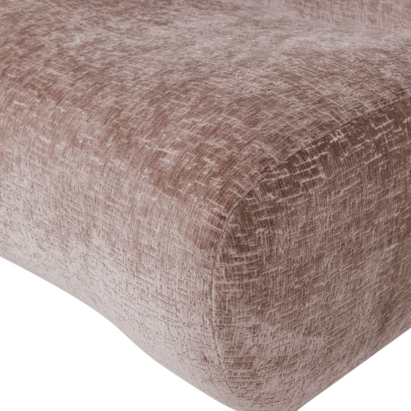 Lænestol Nomu - Lyserosa - Møbler - Stole & lænestole - Lænestole - Lænestol uden armlæn