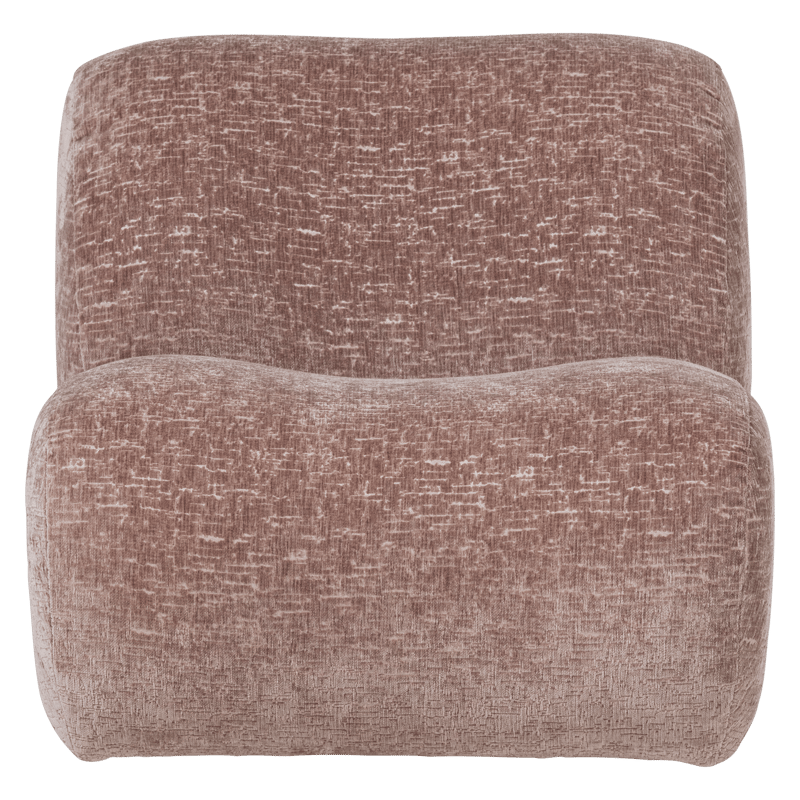 Lænestol Nomu - Lyserosa - Møbler - Stole & lænestole - Lænestole - Lænestol uden armlæn