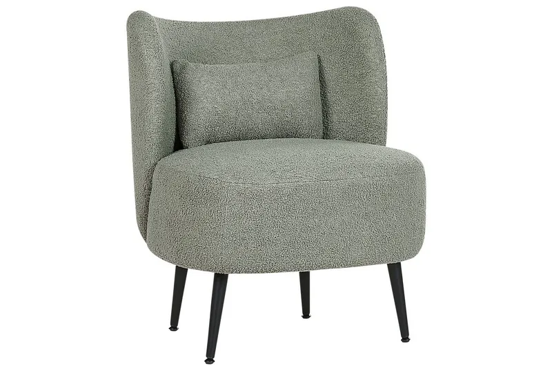 Lænestol Otsby - Grøn, sort - Møbler - Stole & lænestole - Lænestole - Lænestol uden armlæn