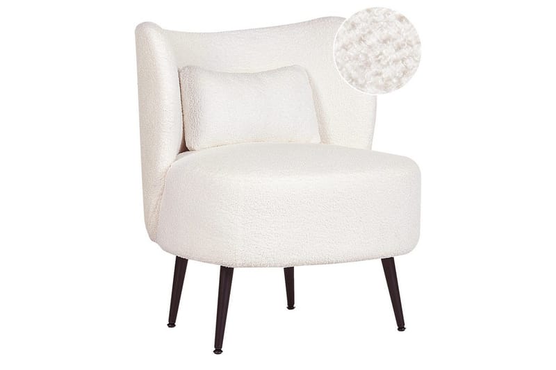 Lænestol Otsby, Hvid, Sort