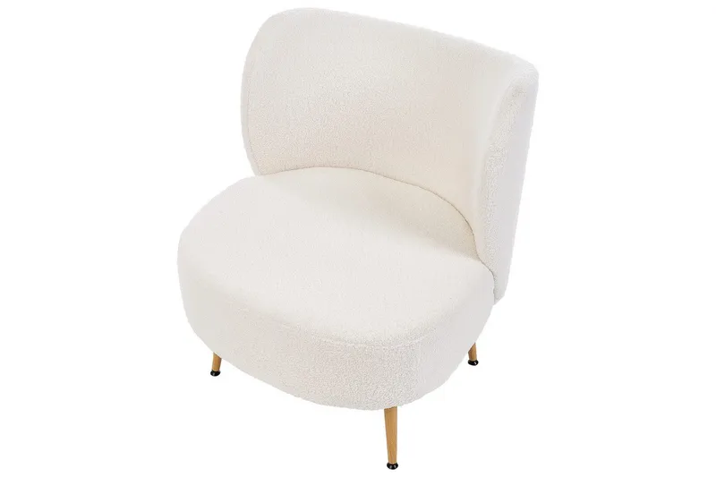 Lænestol Otsby II Hvid/lyst træ - Hvid/lyst træ - Møbler - Stole & lænestole - Lænestole - Lænestol uden armlæn