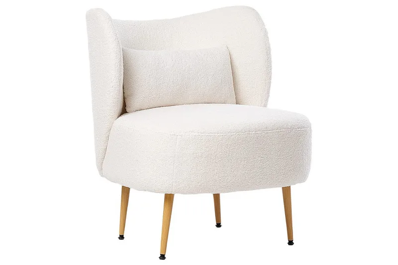 Lænestol Otsby II Hvid/lyst træ - Hvid/lyst træ - Møbler - Stole & lænestole - Lænestole - Lænestol uden armlæn