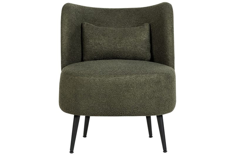 Lænestol Otsby - Mørkegrøn, sort - Møbler - Stole & lænestole - Lænestole - Lænestol uden armlæn