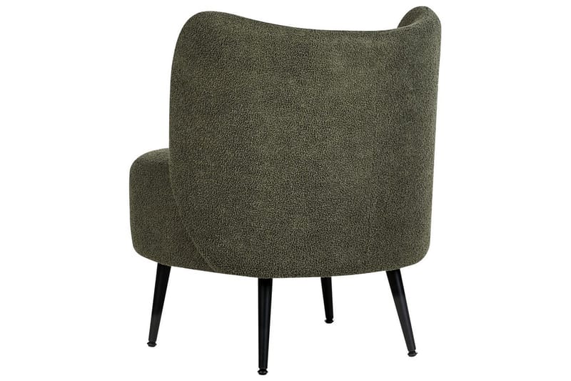 Lænestol Otsby - Mørkegrøn, sort - Møbler - Stole & lænestole - Lænestole - Lænestol uden armlæn