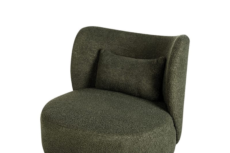 Lænestol Otsby - Mørkegrøn, sort - Møbler - Stole & lænestole - Lænestole - Lænestol uden armlæn