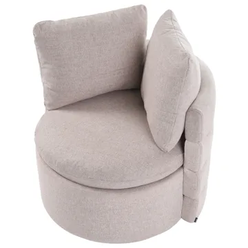 Lænestol Randers - Beige - Møbler - Stole & lænestole - Lænestole - Klubstol