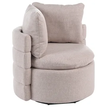 Lænestol Randers - Beige - Møbler - Stole & lænestole - Lænestole - Klubstol