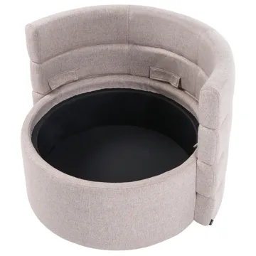 Lænestol Randers - Beige - Møbler - Stole & lænestole - Lænestole - Klubstol
