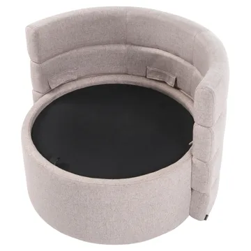 Lænestol Randers - Beige - Møbler - Stole & lænestole - Lænestole - Klubstol