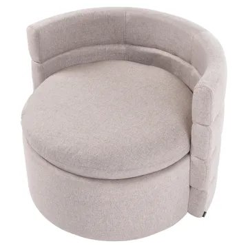 Lænestol Randers - Beige - Møbler - Stole & lænestole - Lænestole - Klubstol