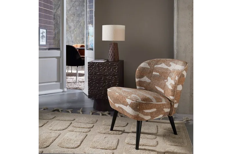 Lænestol Sara - Sand - Møbler - Stole & lænestole - Lænestole - Lænestol uden armlæn