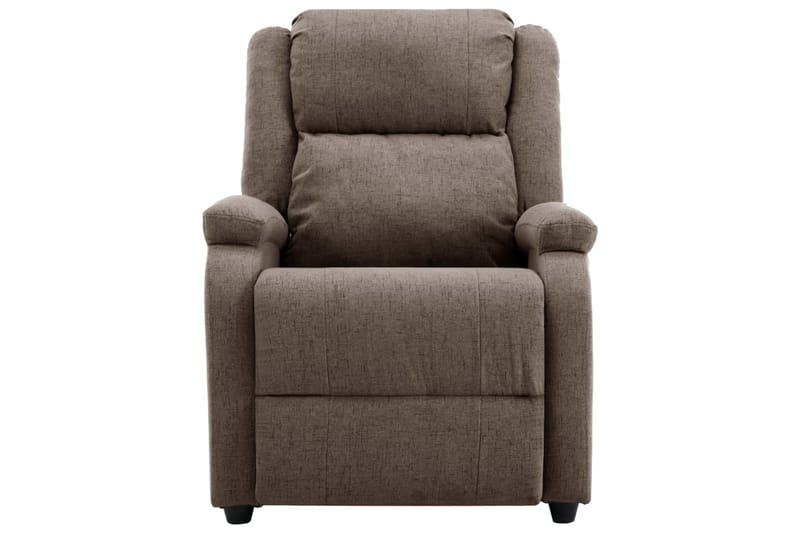 lænestol stof gråbrun - Gråbrun - Møbler - Stole & lænestole - Lænestole - Recliner lænestol