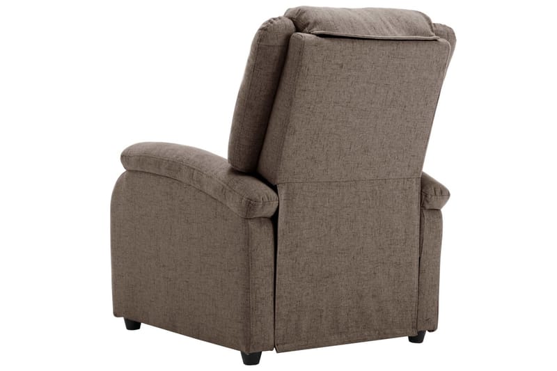 lænestol stof gråbrun - Gråbrun - Møbler - Stole & lænestole - Lænestole - Recliner lænestol