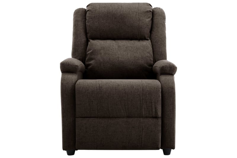 lænestol stof mørkebrun - Brun - Møbler - Stole & lænestole - Lænestole - Recliner lænestol