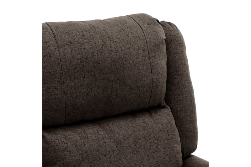 lænestol stof mørkebrun - Brun - Møbler - Stole & lænestole - Lænestole - Recliner lænestol