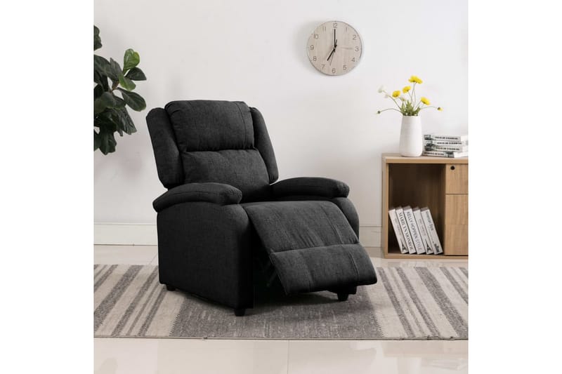 lænestol stof sort - Sort - Møbler - Stole & lænestole - Lænestole - Recliner lænestol