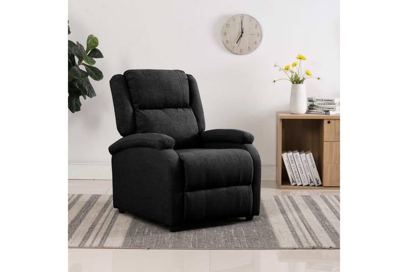 lænestol stof sort - Sort - Møbler - Stole & lænestole - Lænestole - Recliner lænestol