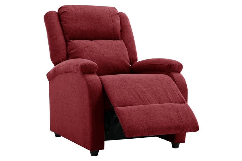 lænestol stof vinrød - Rød - Møbler - Stole & lænestole - Lænestole - Recliner lænestol
