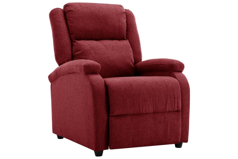 lænestol stof vinrød - Rød - Møbler - Stole & lænestole - Lænestole - Recliner lænestol
